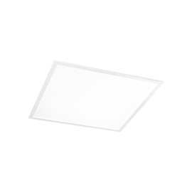 LED stropní panel 40W 4450lm 4000K CRI80 60cm hranatý IP20, bílý