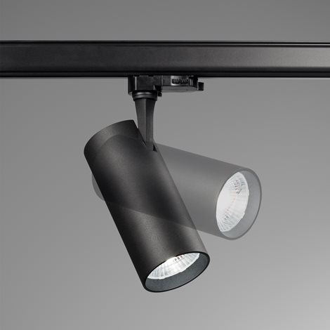 FOX lištové bodové svítidlo LED 25W 3050lm 4000K On-Off 35° CRI80 IP20, černé 4