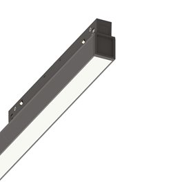 EGO WIDE lištové svítidlo LED 26W 3300lm 3000K 110° On-Off CRI90 112cm IP20, černé