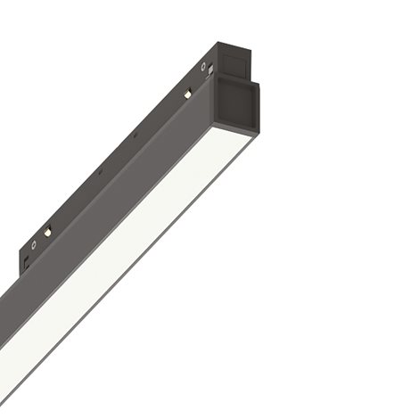 EGO WIDE lištové svítidlo LED 26W 3300lm 3000K 110° On-Off CRI90 112cm IP20, černé 1