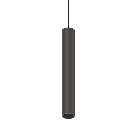EGO PENDANT TUBE lištové LED závěsné svítidlo 12W 1000lm 3000K On-Off 30° IP20, černé 1
