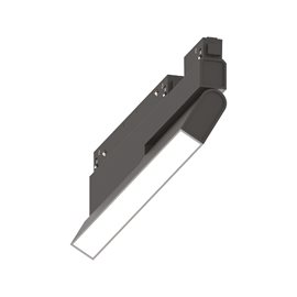 EGO FLEXIBLE WIDE lištové LED svítidlo 7W 820lm 3000K On-Off 110° 28,3cm IP20, černé