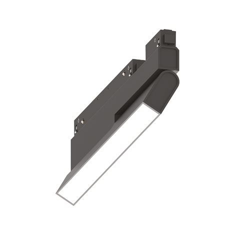EGO FLEXIBLE WIDE lištové LED svítidlo 7W 820lm 3000K On-Off 110° 28,3cm IP20, černé 1
