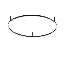 ORACLE SLIM přisazené LED svítidlo 55W 5300lm 3000K 90cm kulaté IP20, černé