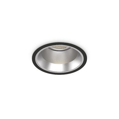 OFF ROUND stropní zápustné svítidlo LED 15W 1350lm 3000K 11cm IP54, černé