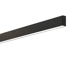 STEEL lineární svítidlo LED 36W 3350lm 3000K 107cm IP20, černé