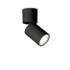 TOBY PL1 bodové svítidlo 1x GU10 7W 630lm 3000K 6cm IP20, černé