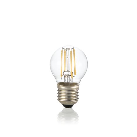 SFERA TRASPARENT LED filamentová žárovka E27 4W 490lm 2700K čirá, nestmívatelná