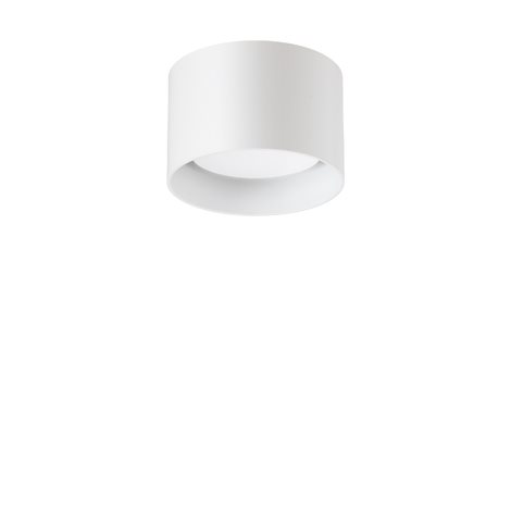 SPIKE PL1 stropní přisazené svítidlo 1x GX53 LED 9W 910lm 3000K kulaté 10cm IP20, bílé 1