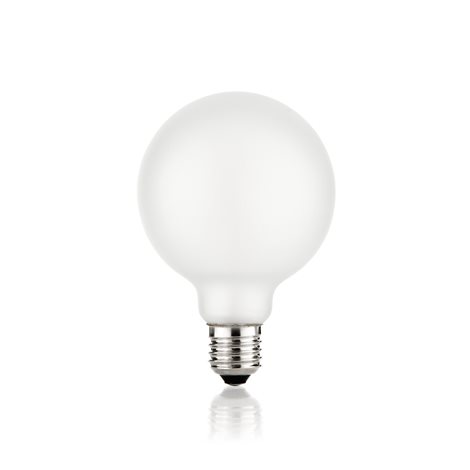 GLOBO LED žárovka E27 G95 8W 900lm 3000K saténově mléčná, stmívatelná