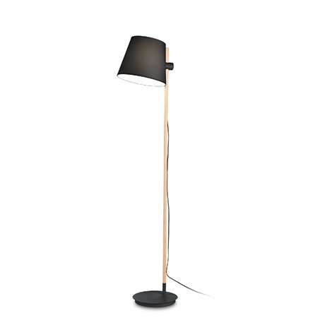 AXEL PT1 stojací lampa 1x E27 60W bez zdroje 168cm IP20, černá 1