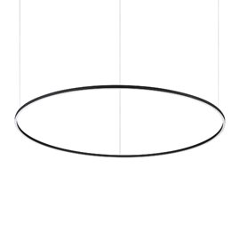 ORACLE SLIM závěsné LED svítidlo 89W 9000lm 3000K On-Off 150cm IP20, černé