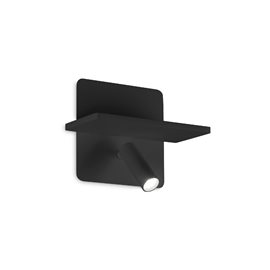 PIANO AP nástěnné svítidlo LED 10W 730lm 3000K 18cm IP20, černé