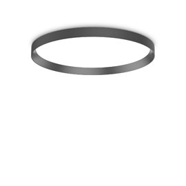 FLY PL stropní přisazené LED svítidlo 53W 7500lm 3000K 87° On-Off CRI80 600mm IP20, černé