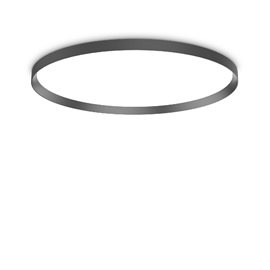 FLY PL stropní přisazené LED svítidlo 65W 9400lm 3000K 87° On-Off CRI80 900mm IP20, černé