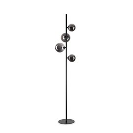 PERLAGE PT4 stojací lampa 4x G9 LED 3W 370lm 3000K 164cm IP20, černá