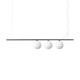PERLINE SP3 závěsné svítidlo 3x G9 LED 3W 370lm 3000K 120,5cm IP20, černé