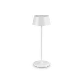 PURE TL venkovní dobíjecí stolní lampa LED 1,5W 230lm 3000K 32cm IP54, bílá