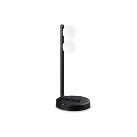 PING PONG TL2 stolní lampa LED 6W 500lm 3000K 35cm IP20, černé 1