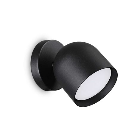 DODO AP1 nástěnné svítidlo 1x GX53 LED 9W 910lm 3000K 8,5cm IP20, černé 1