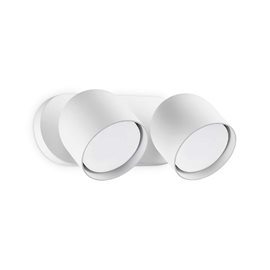 DODO AP2 nástěnné svítidlo 2x GX53 LED 9W 910lm 3000K 22cm IP20, bílé