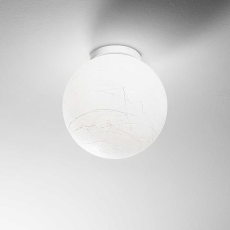 CARTA PL1  přisazené svítidlo 1x E27 25W bez zdroje 30cm IP20, bílé 2