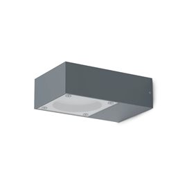 SIRIO AP1 nástěnné svítidlo, GX53 max 1 x 9W, IP65, antracitové