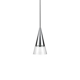 CONO SP1 závěsné svítidlo, GU10 max 1 x 28W, IP20, chromové