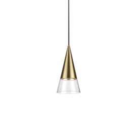 CONO SP1 závěsné svítidlo, GU10 max 1 x 28W, IP20, mosazné