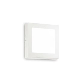 UNIVERSAL přisazené svítidlo 13,5W 1250lm 4000K hranaté 17cm IP20, bílé