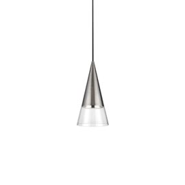 CONO SP1 závěsné svítidlo, GU10 max 1 x 28W, IP20, niklové