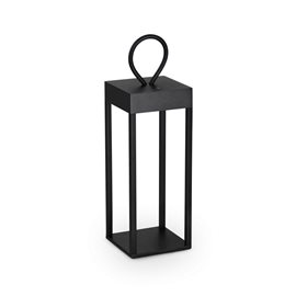 ENYA TL stolní lampa, LED 5W, 300lm, 3000K, IP54, černá