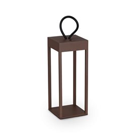 ENYA TL stolní lampa, LED 5W, 300lm, 3000K, IP54, kávová