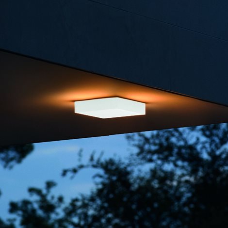 SNOW PL 3000K stropní svítidlo, LED 18W, 1900lm, 3000K, IP65, bílé 2