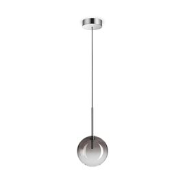 EQUINOXE SP1 D15 závěsné svítidlo, G4 max 1 x 2W, IP20, stínované kouřové