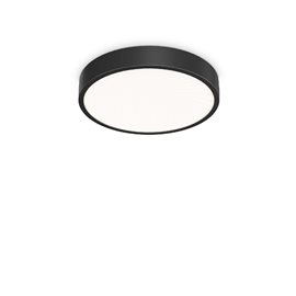 RAY PL D40 přisazené LED  svítidlo 26W 4050lm 3000K/4000K 40cm kulaté IP20, černé