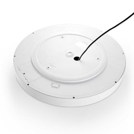 RAY PL D60 přisazené LED  svítidlo 44W 6850lm 3000K/4000K 60cm kulaté IP20, černé 4
