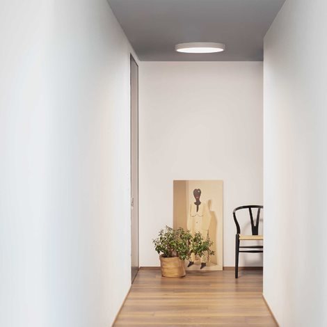RAY PL D60 přisazené LED  svítidlo 44W 6850lm 3000K/4000K 60cm kulaté IP20, bílé 2