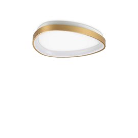 GEMINI PL přisazené LED svítidlo 23W 3000lm 3000K On/Off 42,5cm IP20, mosaz