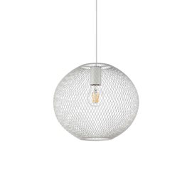 NET SP1 závěsné svítidlo 1x E27 42W bez zdroje 29,5cm IP20, bílé