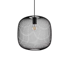 NET SP1 závěsné svítidlo 1x E27 42W bez zdroje 34cm IP20, černé