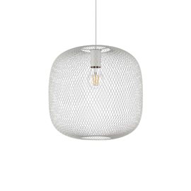 NET SP1 závěsné svítidlo 1x E27 42W bez zdroje 34cm IP20, bílé