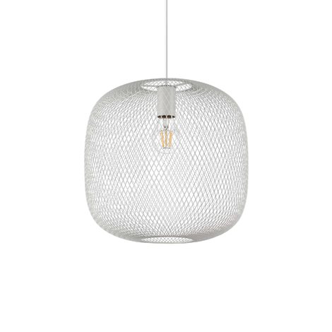 NET SP1 závěsné svítidlo 1x E27 42W bez zdroje 34cm IP20, bílé