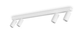 PROFILO PL4 BIANCO Stropní bodové svítidlo 220-240 V AC GU10 IP20 4x28W bílé