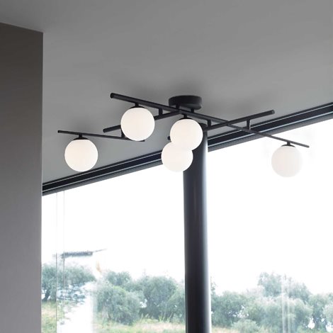 ATLAS PL5 stropní svítidlo 5x G9 LED 3W 370lm 3000K 62cm IP20, bílé 2