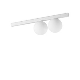 BINOMIO PL2 stropní svítidlo 2x G9 LED 3W 370lm 3000K 55,7cm IP20, bílá