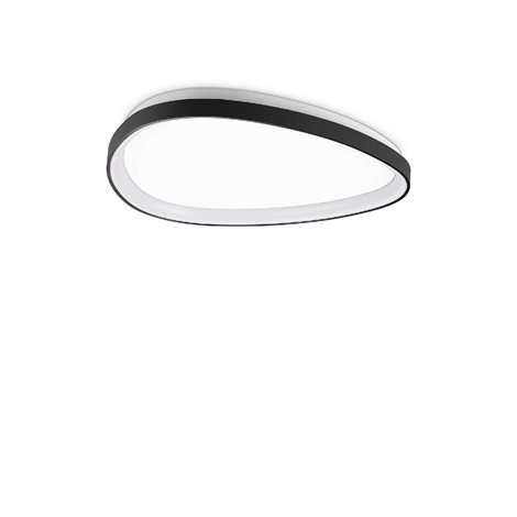 GEMINI PL přisazené LED svítidlo 27W 3650lm 3000K Dali/Push 61cm IP20, černé