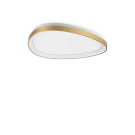 GEMINI PL přisazené LED svítidlo 27W 3650lm 3000K Dali/Push 61cm IP20, mosaz