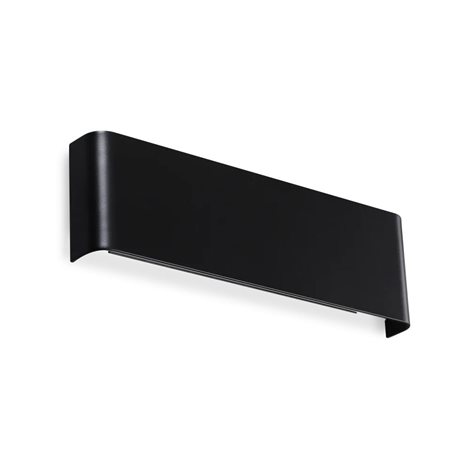 DELTA AP D030 3000K nástěnné svítidlo, 10W, 1100lm, 3000K, IP20, černé