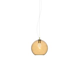 NEMO SP1 D20 AMBRA závěsné svítidlo, E27 max 1 x 42W, IP20, jantarové